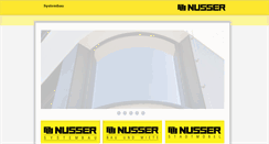 Desktop Screenshot of nusser.de